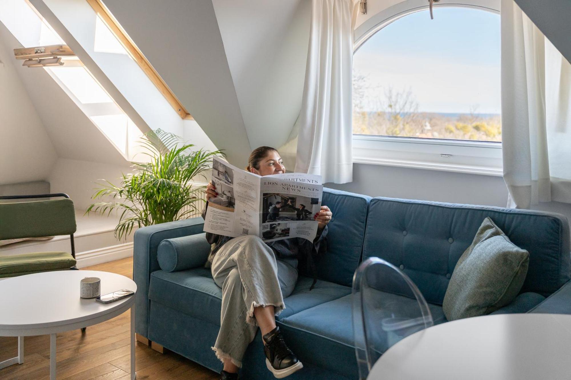 Lägenhet Lion - Chillset Apartmenty Westerplatte Sopot